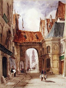 Kościół św. Karola Boromeusza w Antwerpii autorstwa Thomas Shotter Boys
