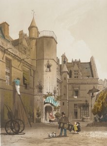 Hôtel de Cluny, Paryż autorstwa Thomas Shotter Boys