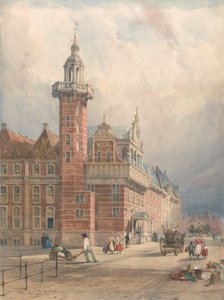 Hotel de Ville w Hadze autorstwa Thomas Shotter Boys