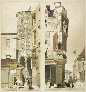 Hotel de la Tremouille, Paryż autorstwa Thomas Shotter Boys