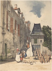 Opactwo św. Amanda, Rouen autorstwa Thomas Shotter Boys