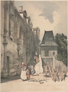Opactwo św. Amanda, Rouen autorstwa Thomas Shotter Boys