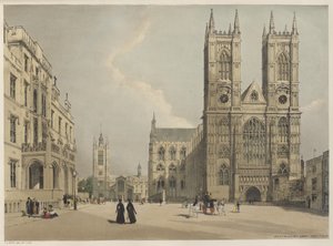 Londyn taki jaki jest: opactwo westminsterskie autorstwa Thomas Shotter Boys