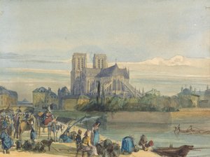Notre-Dame, Paryż autorstwa Thomas Shotter Boys