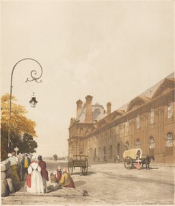 Pawilon Flory, Tuileries autorstwa Thomas Shotter Boys