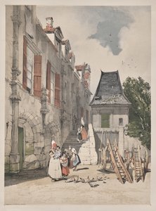 Malownicza architektura w Paryżu, Gandawie, Antwerpii, Rouen: L