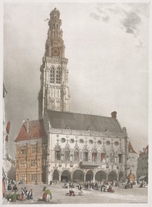 Malownicza architektura w Paryżu, Gandawie, Antwerpii, Rouen: L