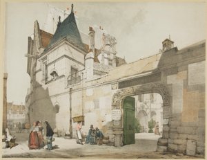 Malownicza architektura w Paryżu, Gandawie, Antwerpii, Touen itp. autorstwa Thomas Shotter Boys