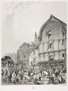 Malownicze i romantyczne podróże po starej Francji, Picardie (t. 2): Roye autorstwa Thomas Shotter Boys