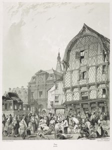 Malownicze i romantyczne podróże po dawnej Francji, Picardie tom. 2, 1840. autorstwa Thomas Shotter Boys