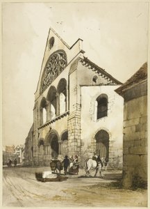 Św. Andre, Chartres autorstwa Thomas Shotter Boys