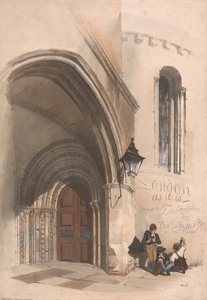 Strona tytułowa zestawu litografii Londynu autorstwa Thomas Shotter Boys