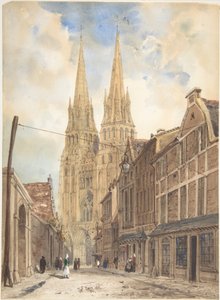 Widok Bayeux autorstwa Thomas Shotter Boys