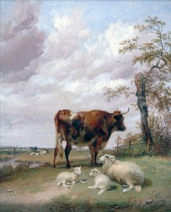„Łąki Canterbury”, XIX wiek. autorstwa Thomas Sidney Cooper