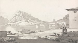 Miasto i jezioro Lugano