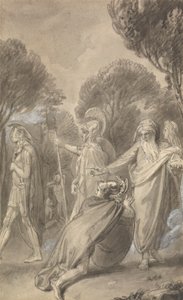 Jedna z sześciu ilustracji do „Przygód Telemacha syna Ulissesa” Fenelona autorstwa Thomas Stothard