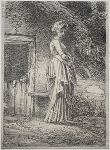 Okazy poliautgrafii: zaginione jabłko, 1803. autorstwa Thomas Stothard
