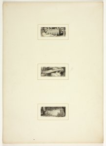 Studium do talerza od Telemacha autorstwa Thomas Stothard