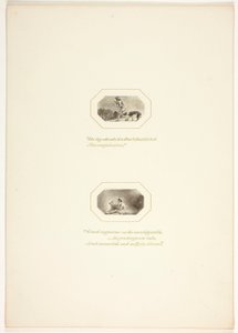 Studium do planszy z „The Task” autorstwa Thomas Stothard