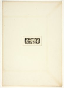 Studium dla płyty z Triumphs of Temper, w 1796 Royal Engagements Pocket Book autorstwa Thomas Stothard