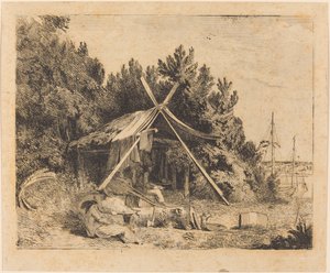 Obóz Stothard, Blake, Ogleby autorstwa Thomas Stothard