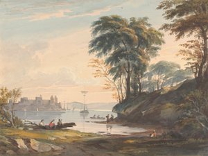 15 sierpnia. Zamek Conwy autorstwa Thomas Sully