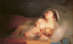 Matka i dziecko autorstwa Thomas Sully