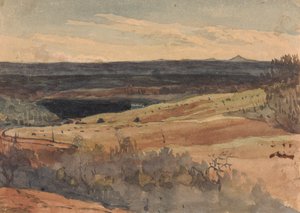 Campos Ondulados, Montanhas em Distancepolish autorstwa Thomas Sully