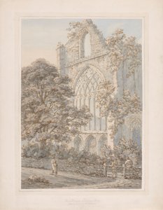 Zachodnie okno opactwa Tintern autorstwa Thomas Sunderland