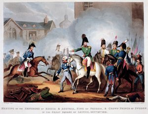 Dowódcy alianccy w Lipsku, 1813 1815 autorstwa Thomas Sutherland