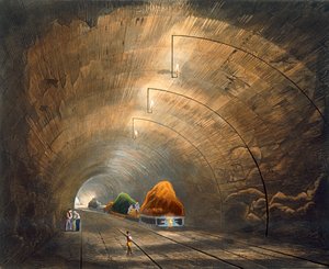„Tunel”, Liverpool i Manchester Railway, 1833