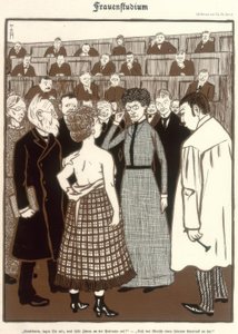 Studia kobiece autorstwa Thomas Theodor Heine