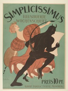Simplicissimus, Ilustrowany Tygodnik autorstwa Thomas Theodor Heine