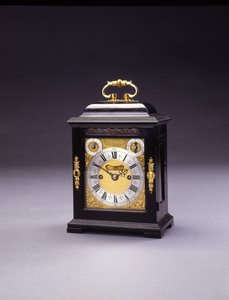 Miniaturowy zegar ścienny William and Mary, nr. 226, c.1690-95 (heban i metal)