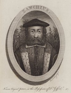 Girolamo Zanchi, włoski duchowny reformacji protestanckiej (grafika)
