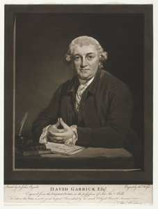 David Garrick autorstwa Thomas Watson