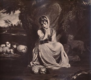 Frances Anne Crewe, Lady Crewe, jako St Genevieve, c1773 1894