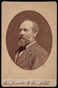 Portret Jamesa Abrama Garfielda 1831-1881, czerwiec 1880.
