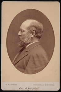 Portret Jamesa Abrama Garfielda 1831-1881, czerwiec 1880.