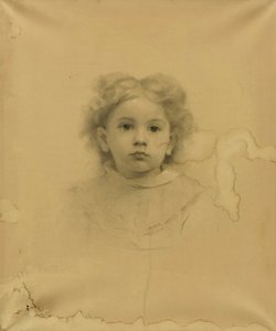 Portret Ethel D. Puffer autorstwa Thomas Wilmer Dewing