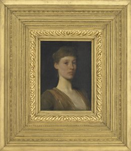Portret młodej dziewczyny, 1888 autorstwa Thomas Wilmer Dewing