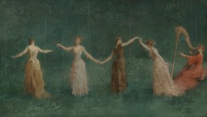 Lato autorstwa Thomas Wilmer Dewing