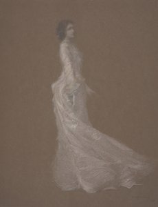 Różowa sukienka, c.1894