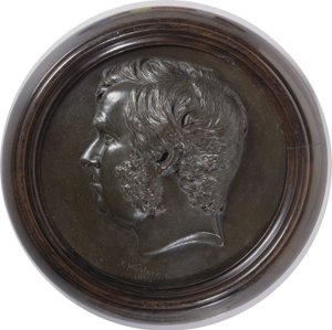 Sir James Martin (1820-86) 1854 (brąz) autorstwa Thomas Woolner