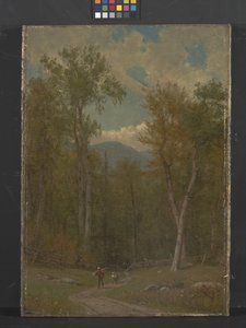 Krajobraz (olej na płótnie) autorstwa Thomas Worthington Whittredge
