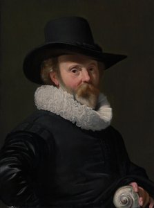 Portret mężczyzny w muszli, ca. 1625-26.