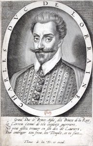Portret Karola III, księcia Lotaryngii autorstwa Thomasa de Leu - Gallica (dostosowany) autorstwa Thomas de Leu