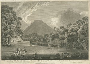 Dovedale - Thorpe Cloud: grawerowanie, bd [c 1766] (druk) autorstwa Thomas of Derby (after) Smith