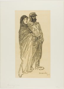 Odważny autorstwa Théophile Alexandre Pierre Steinlen