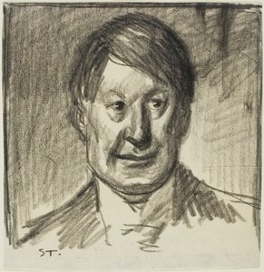 Jean Louis Forain autorstwa Théophile Alexandre Pierre Steinlen